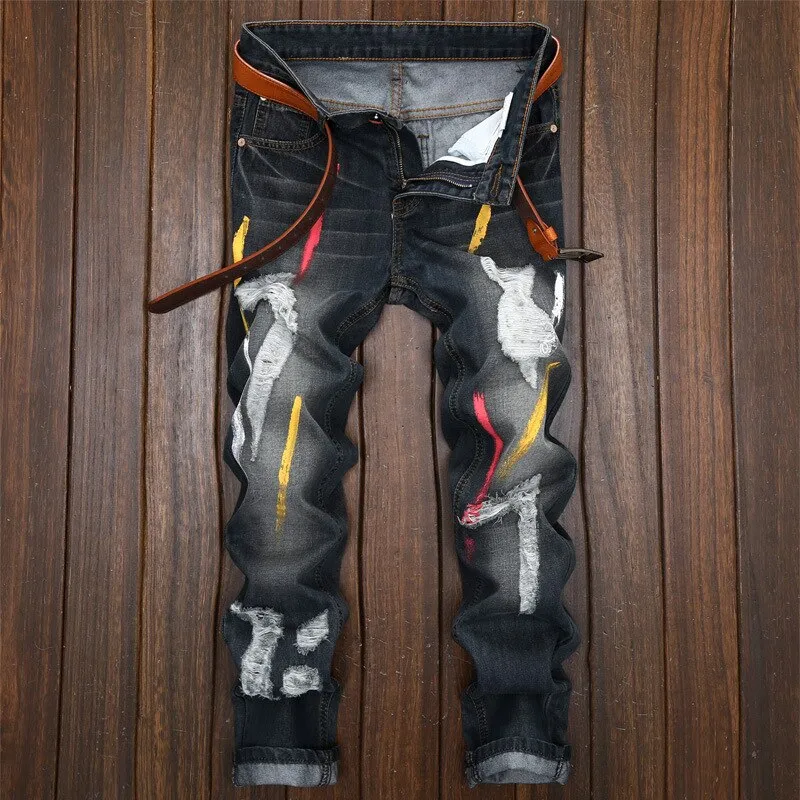 Men's Ride or Die Biker Jeans