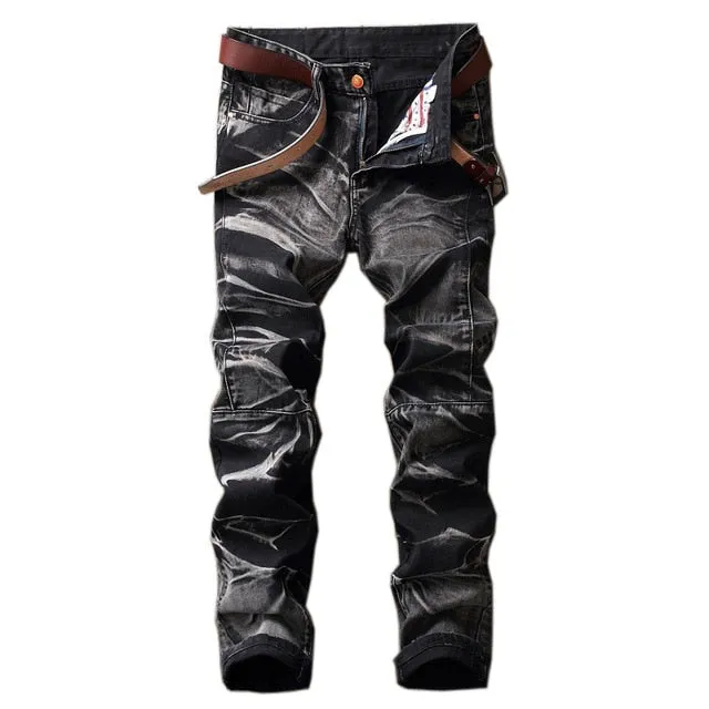 Men's Ride or Die Biker Jeans