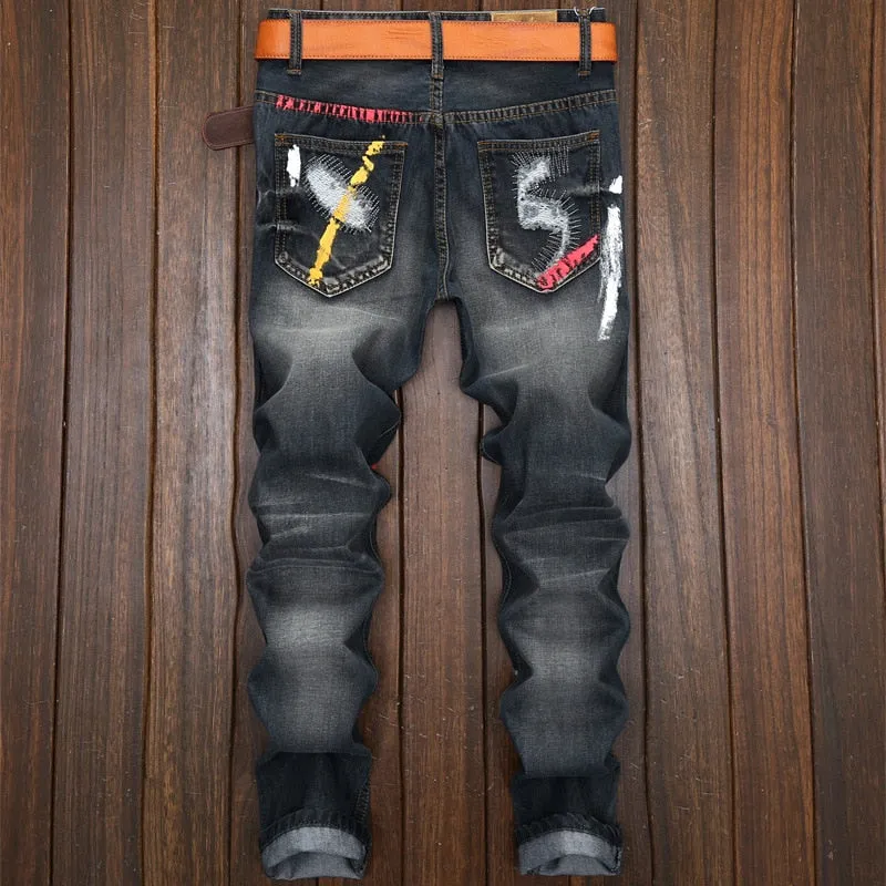 Men's Ride or Die Biker Jeans