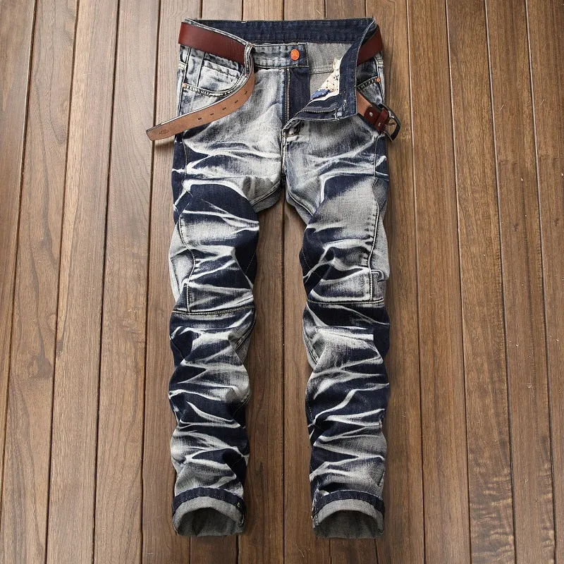 Men's Ride or Die Biker Jeans