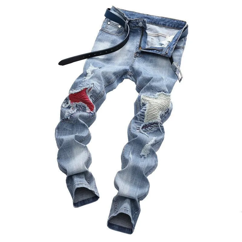 Men's Ride or Die Biker Jeans