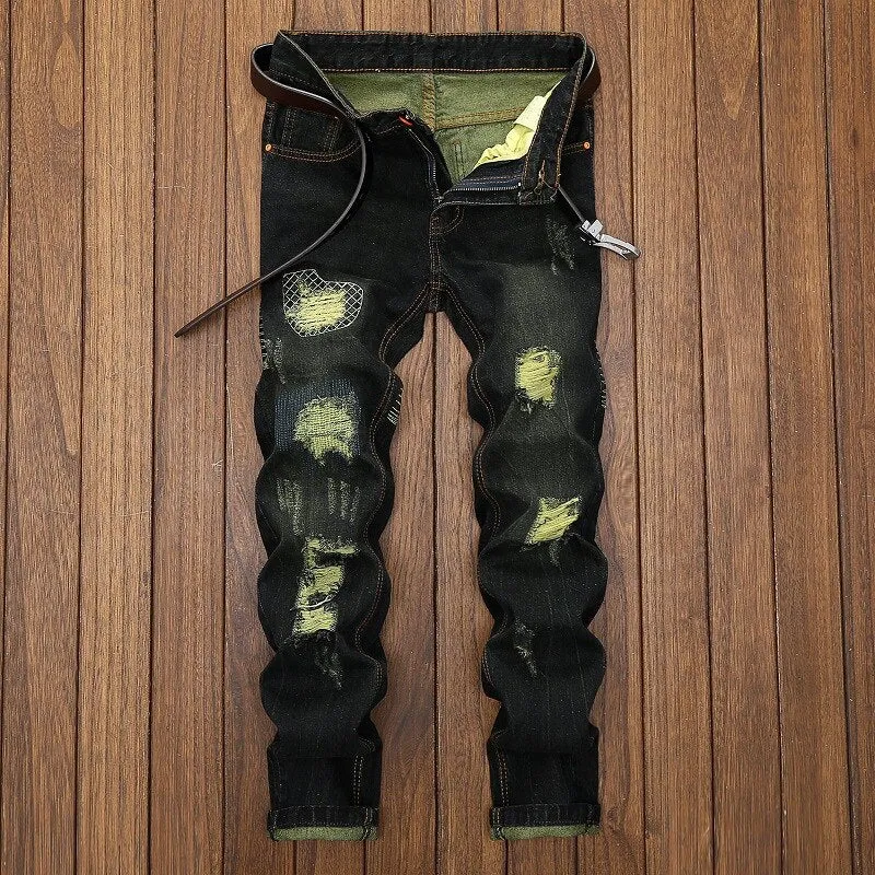 Men's Ride or Die Biker Jeans