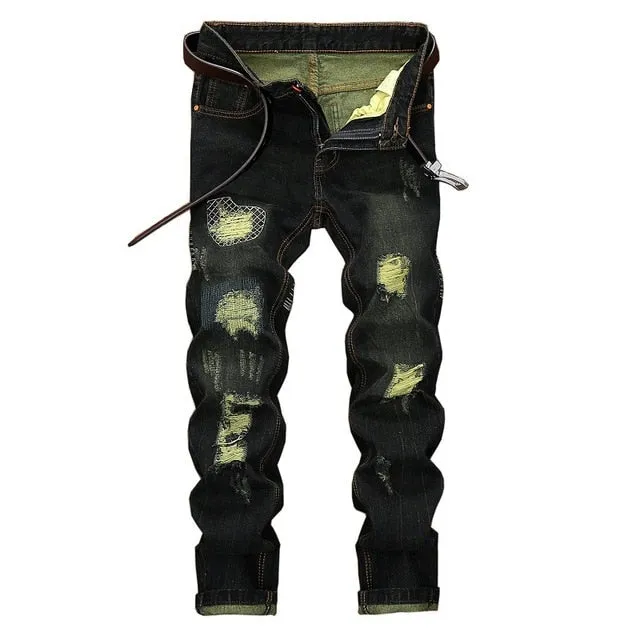 Men's Ride or Die Biker Jeans