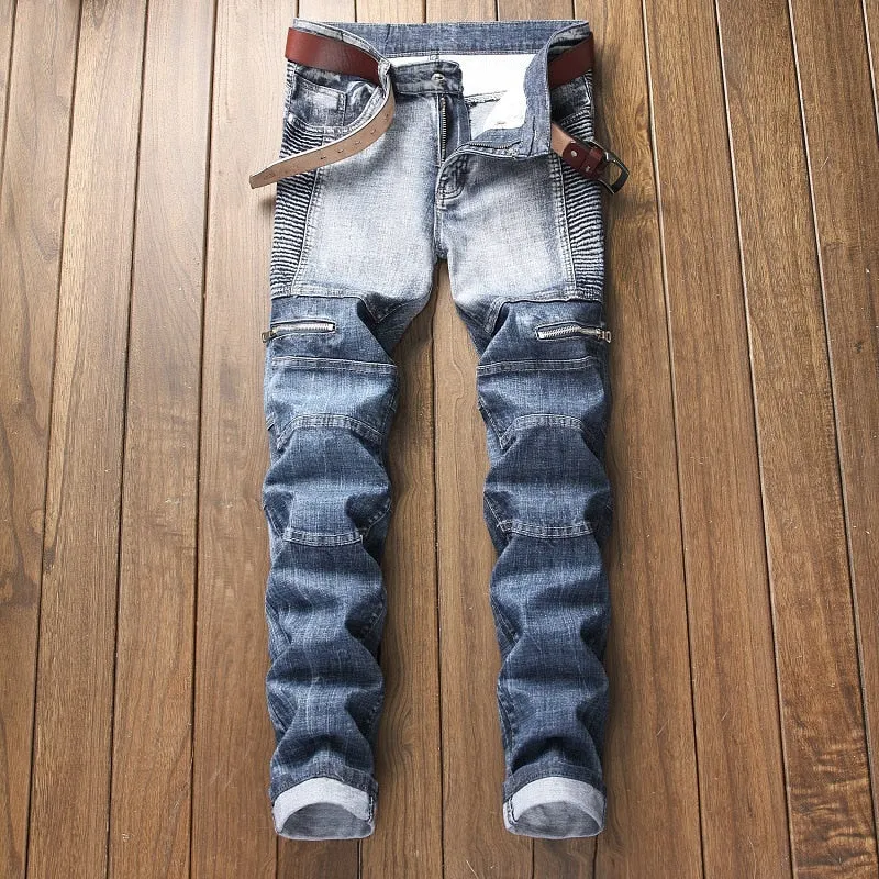 Men's Ride or Die Biker Jeans