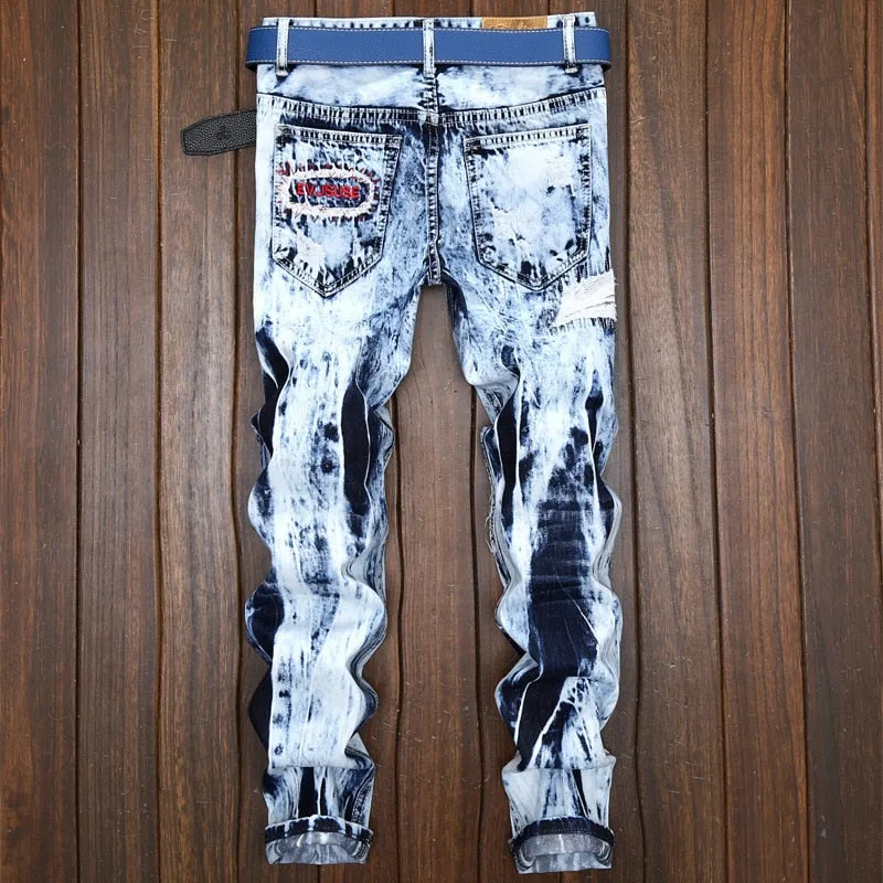 Men's Ride or Die Biker Jeans