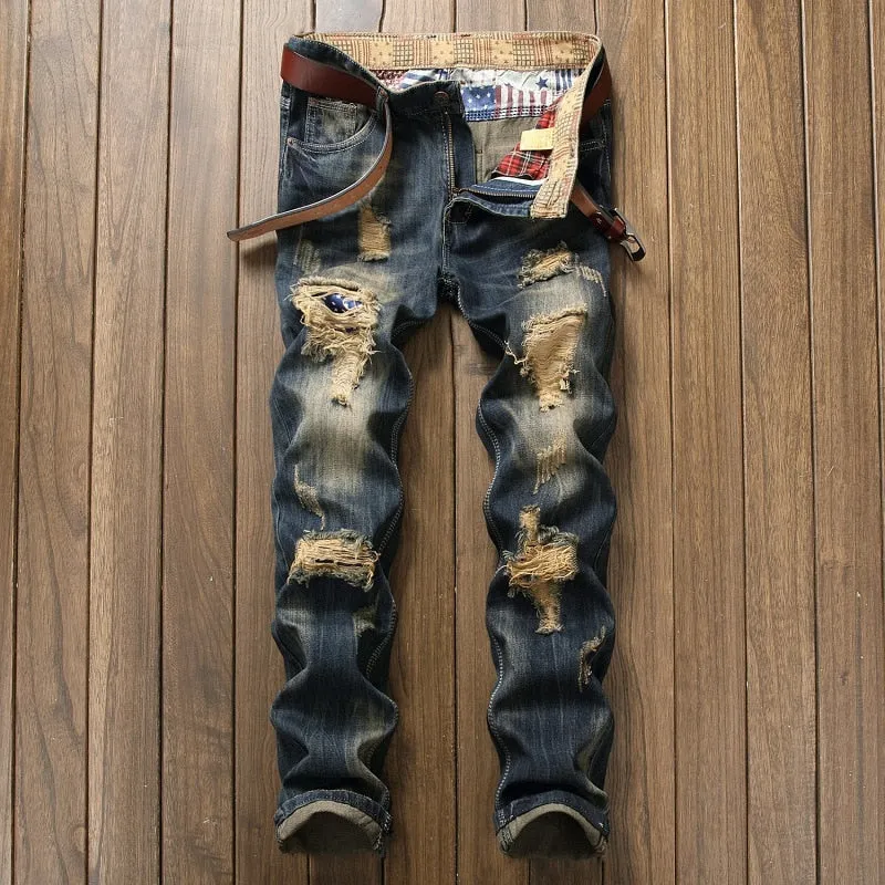 Men's Ride or Die Biker Jeans