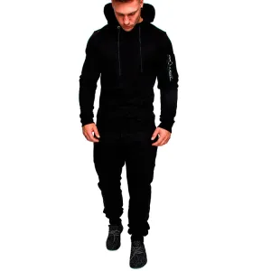 Men‘s Sports Casual Camouflage Pullover Hoodies Joggers Two Pice Set