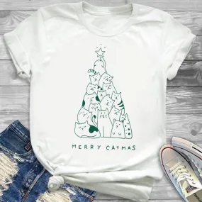 Merry Catmas T-Shirt