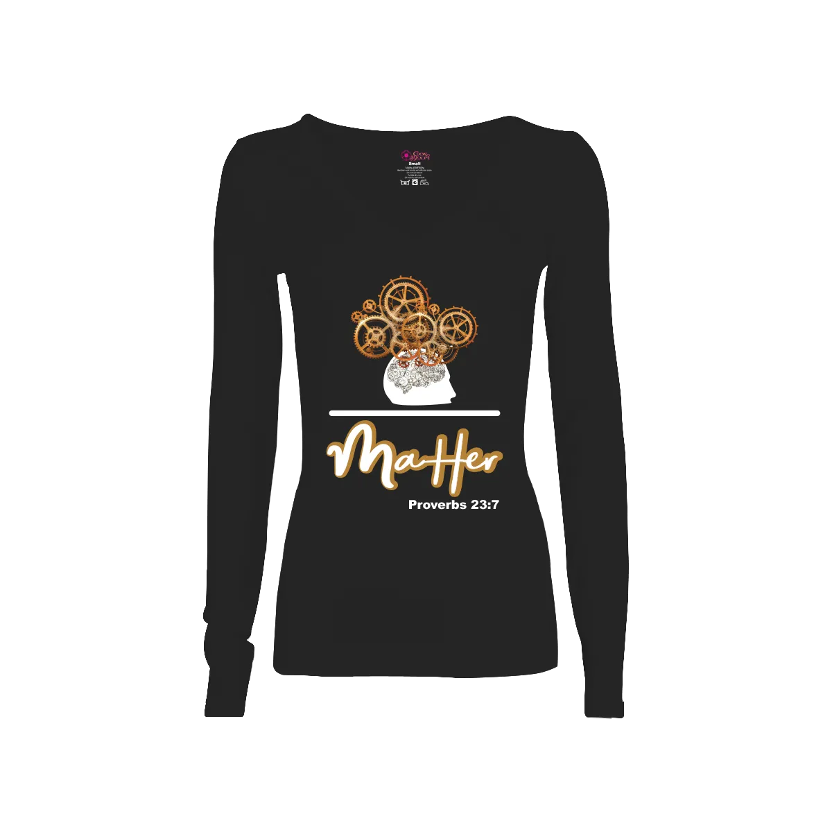 Mind over Matter Scripture Long-Sleeve T-Shirt