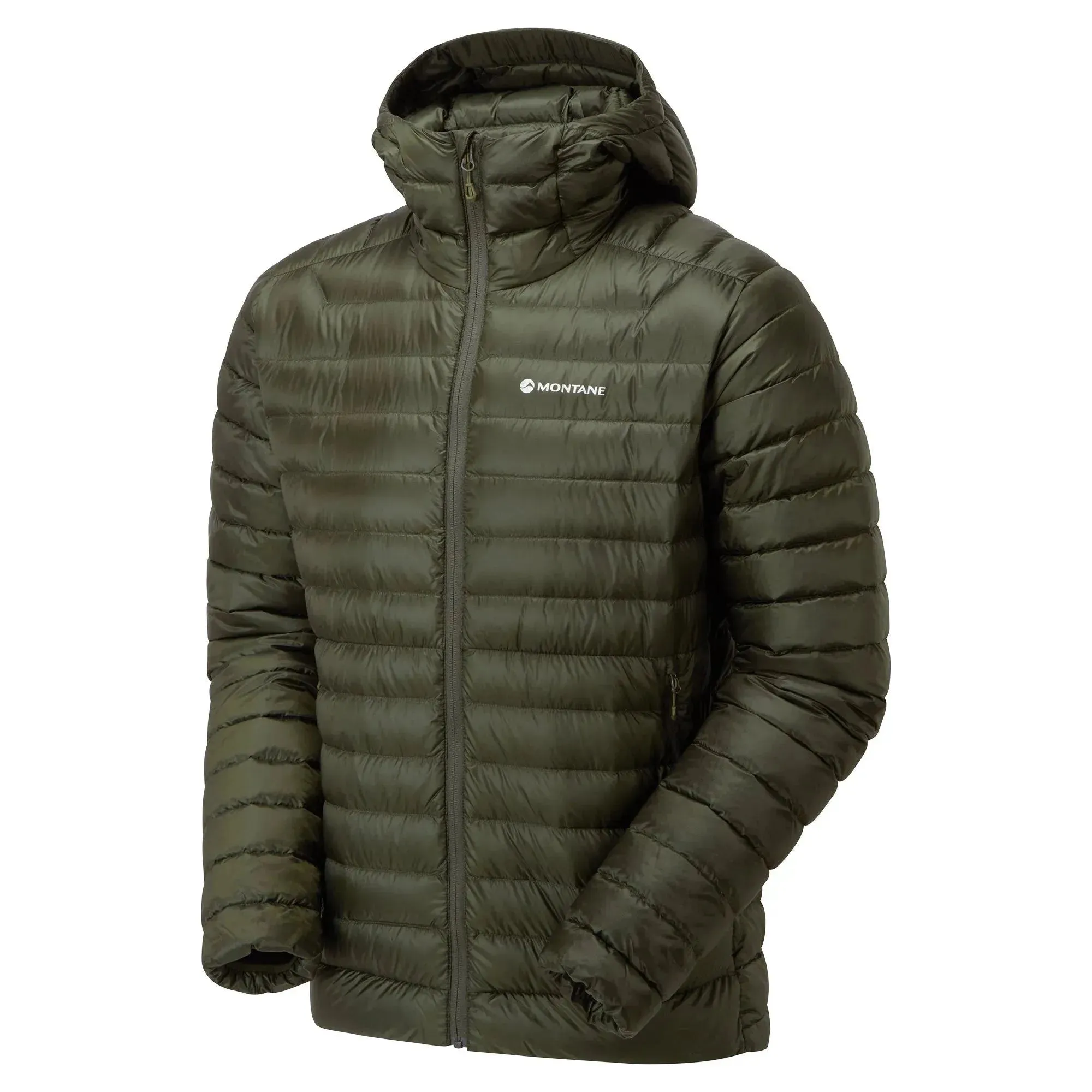 Montane Men's Anti-Freeze Hooded Down Insulated Jacket - Oak Green