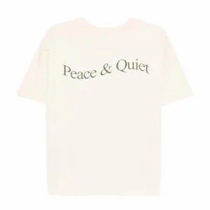 Museum of Peace & Quiet Wordmark T-Shirt (Bone)