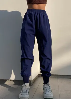 Navy 80’s Lightweight Joggers (S)