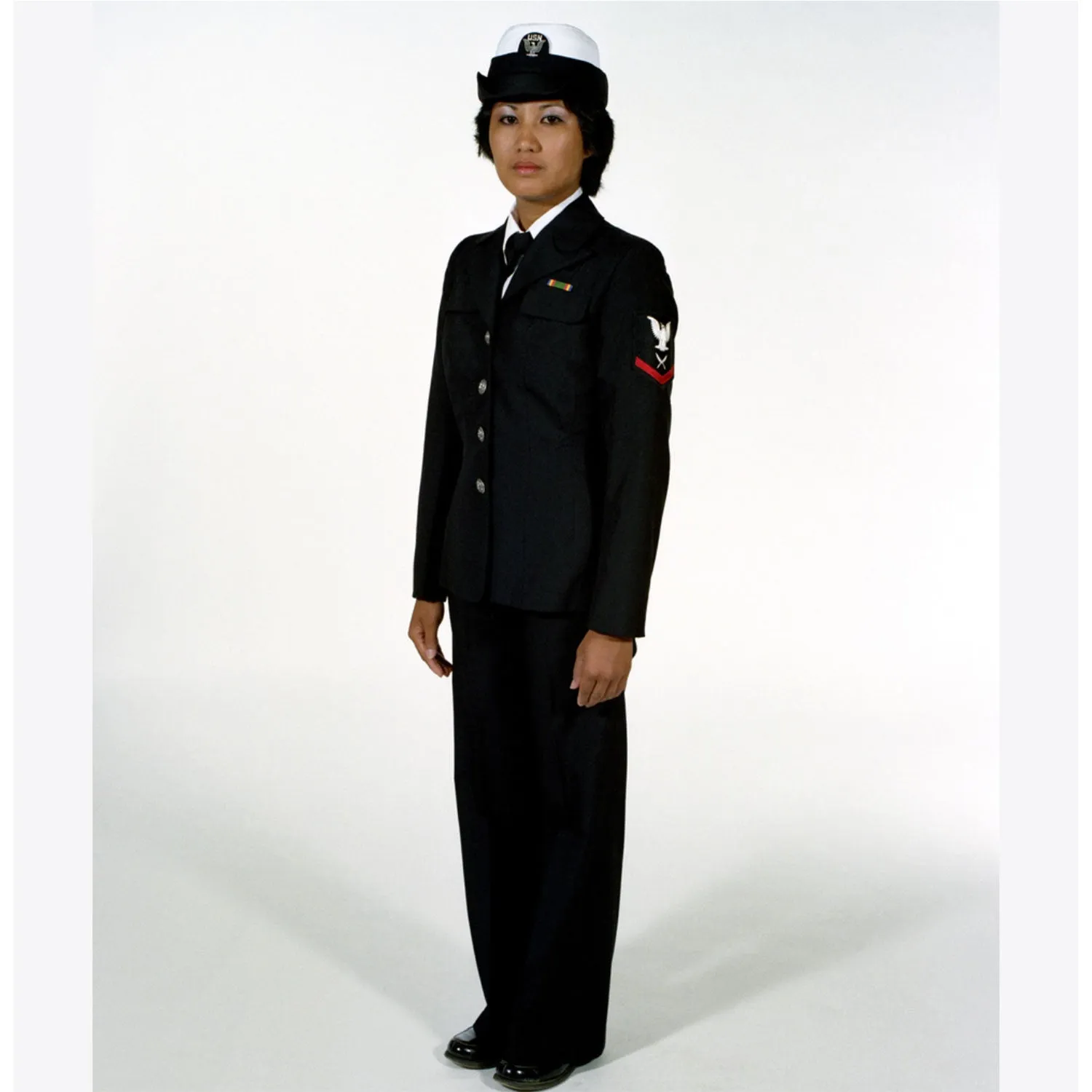 NAVY Women Enlisted Dress Blue Trousers - Retired