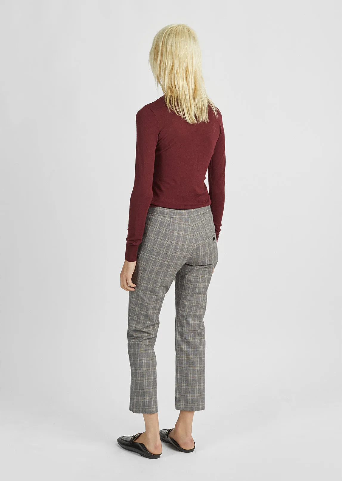 Nerys Plaid Trouser