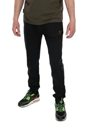 NEW Fox Collection Lightweight Joggers Black / Orange