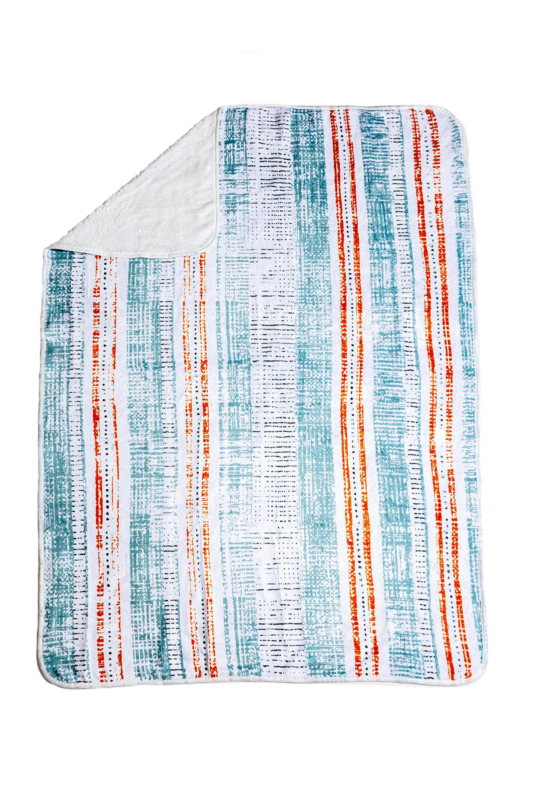 Orange Fleece Blanket, Regular