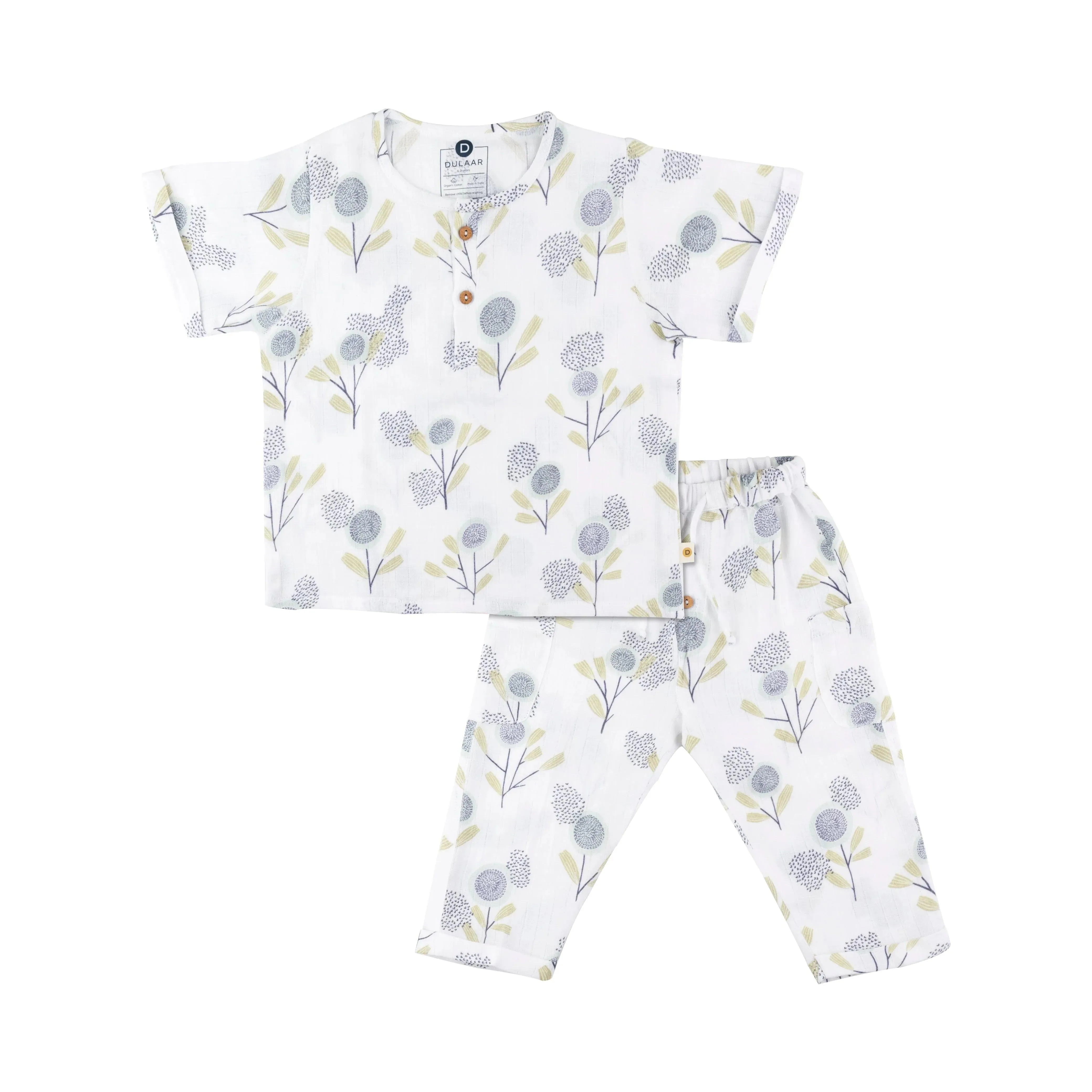 Organic Muslin Joggers Set | The Happy Camper