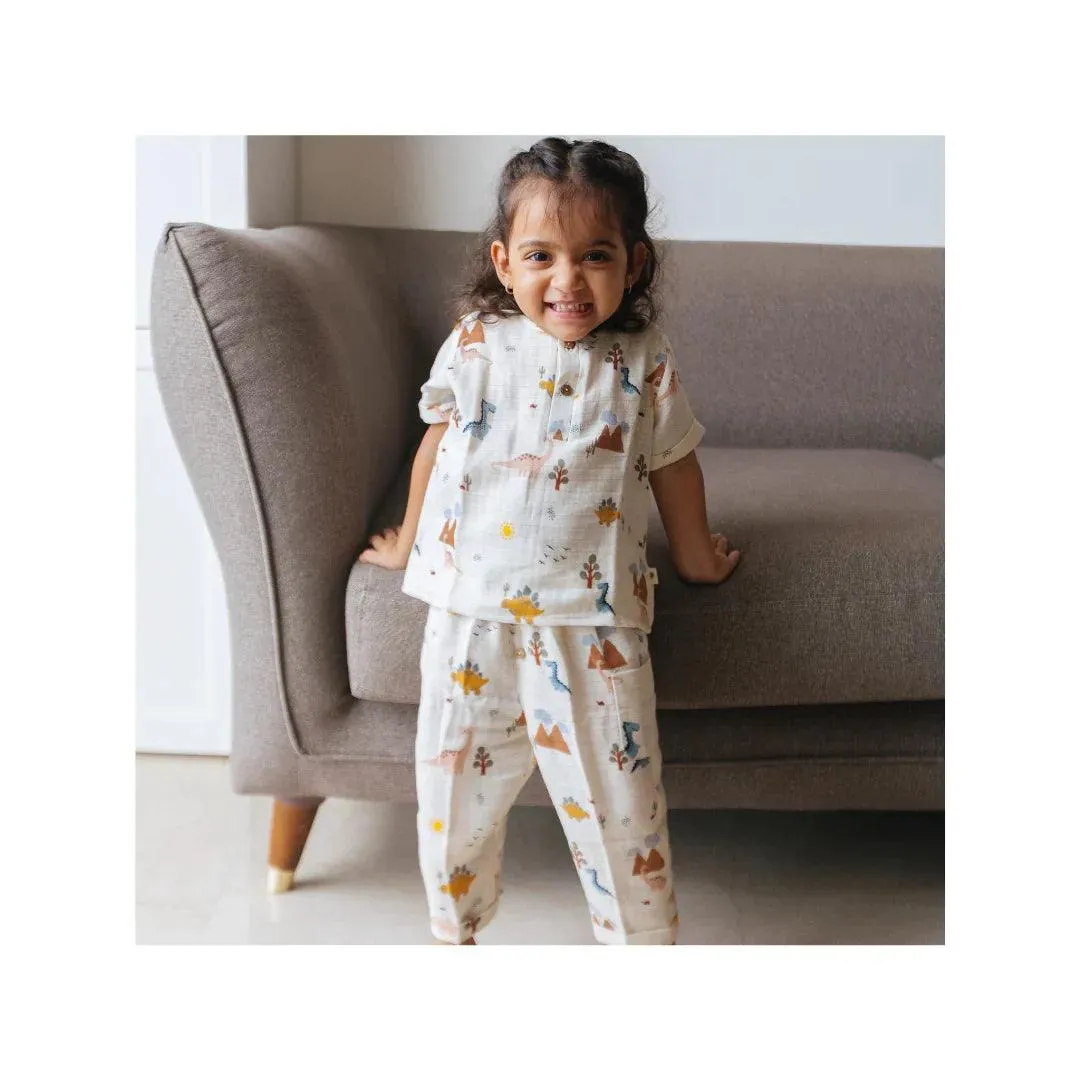 Organic Muslin Joggers Set | The Happy Camper