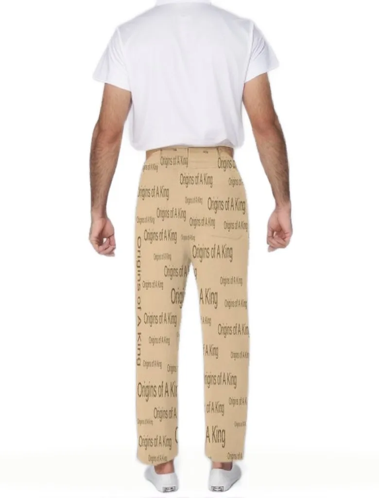 Origins of A King Men's Straight Leg Pants - 9 colors