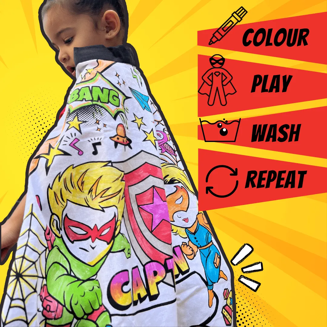 PepPlay My Superhero Cape (An Imaginative Play Kit)