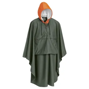 Poncho Pinewood® Gustav / Green/Orange