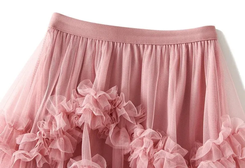 Pre Order:  Ruffled Layered Tutu Skirt