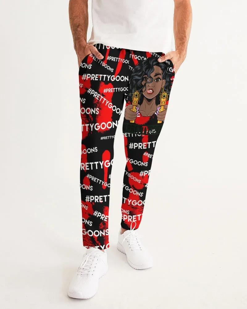 Pretty Goons HIGH FIVE RED Men's Joggers