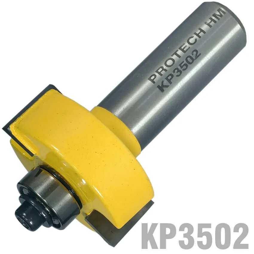 PRO-TECH RABBETING BIT 1 1/4' X 1/2' DEPTH 1/2'SHANK KP3502