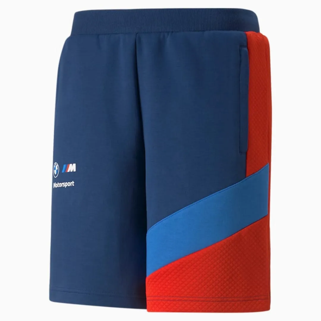 PUMA BMW MMS SWEATSHORTS- Men’s-BLUE RED