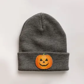 Pumpkin Lantern Toddler Beanie Hat for Children