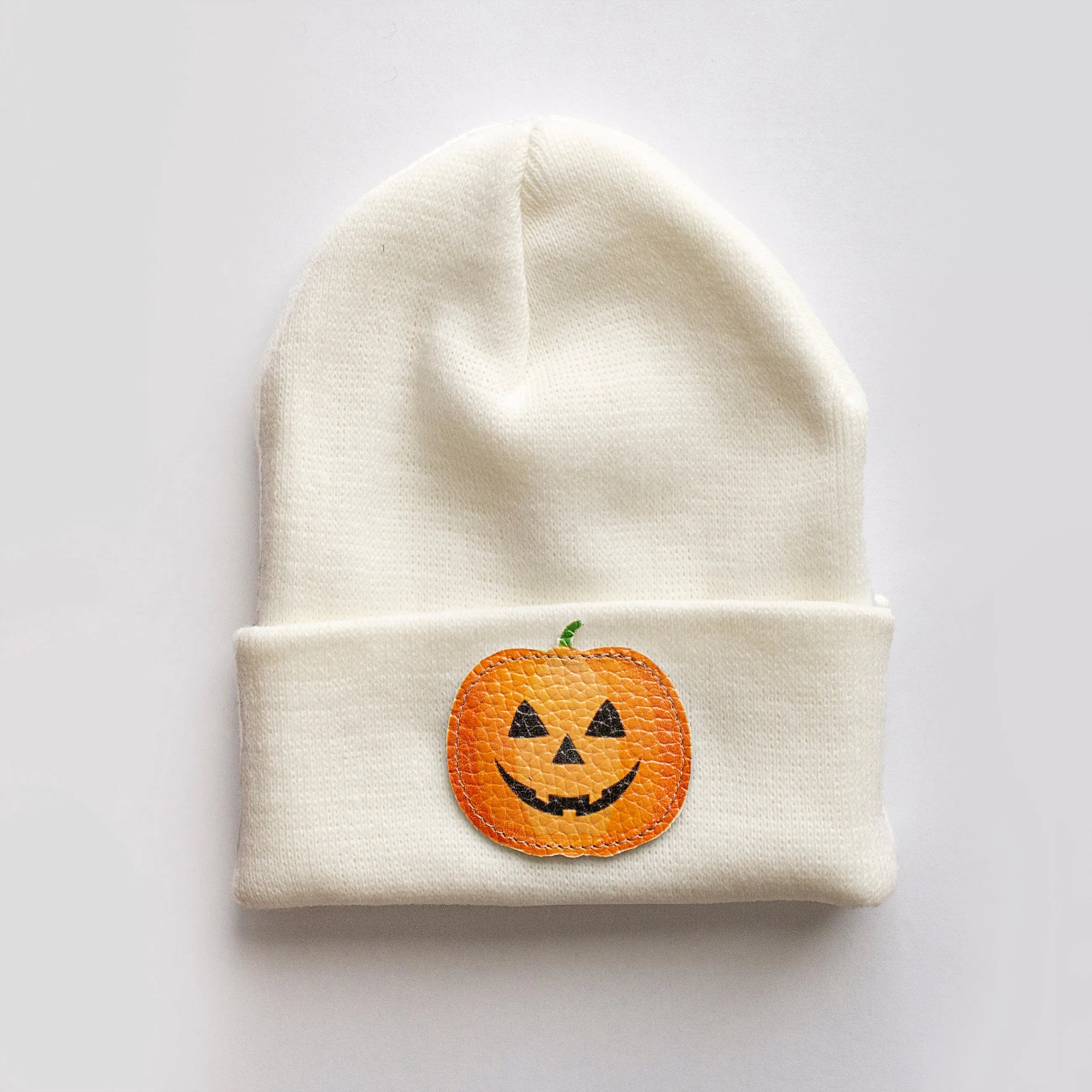 Pumpkin Lantern Toddler Beanie Hat for Children