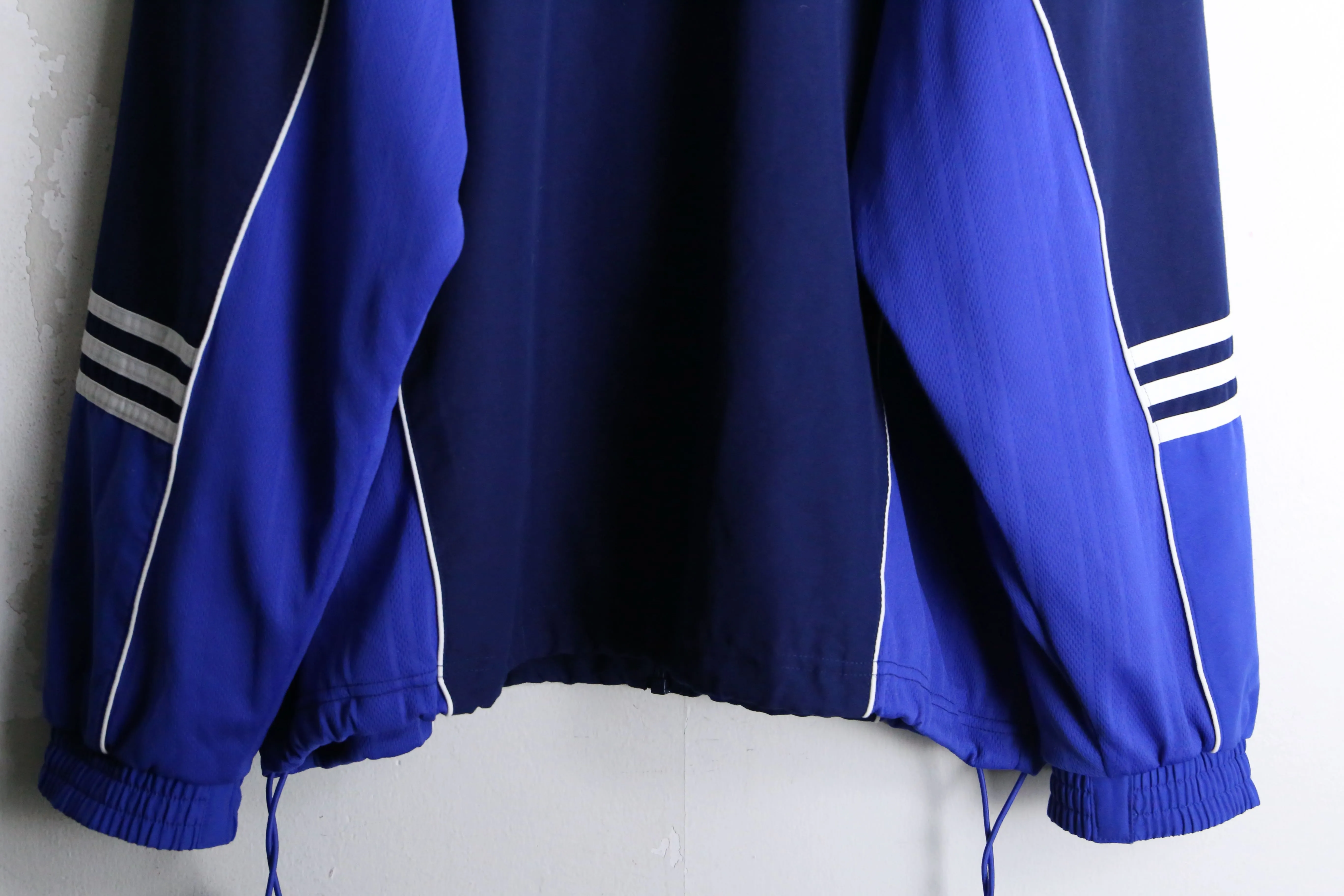 "adidas" blue track jacket