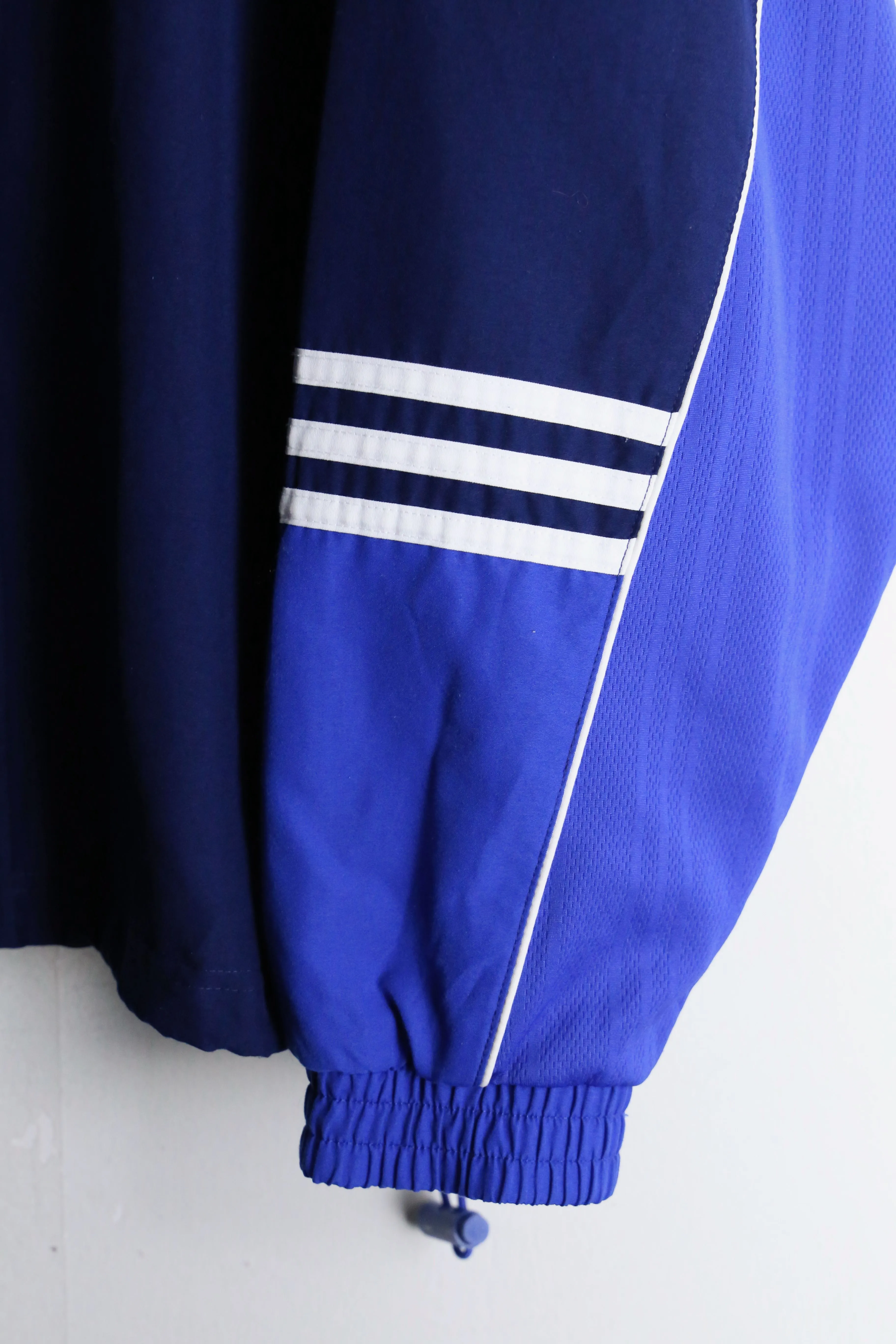 "adidas" blue track jacket