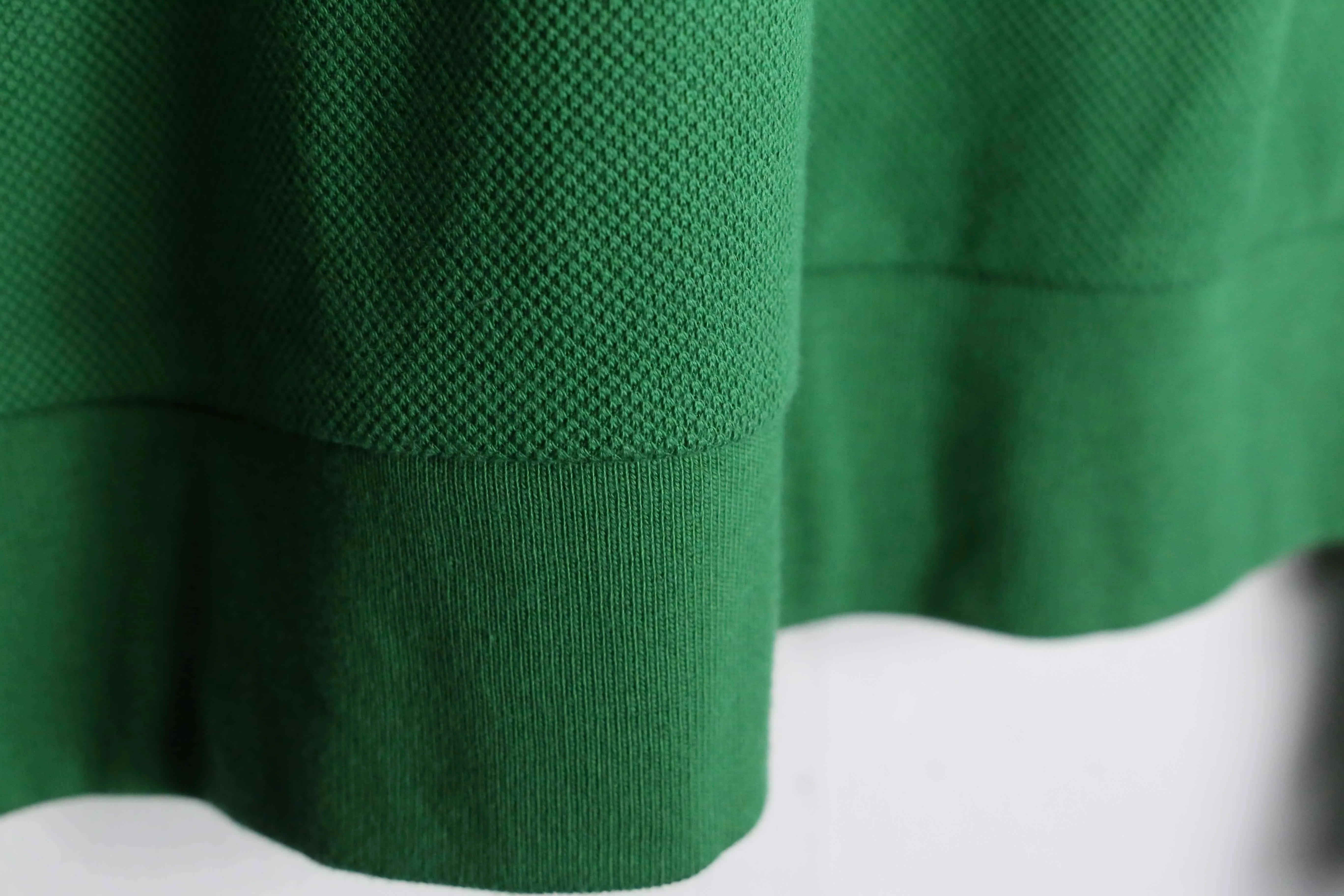 "LACOSTE" green drivers type track jacket