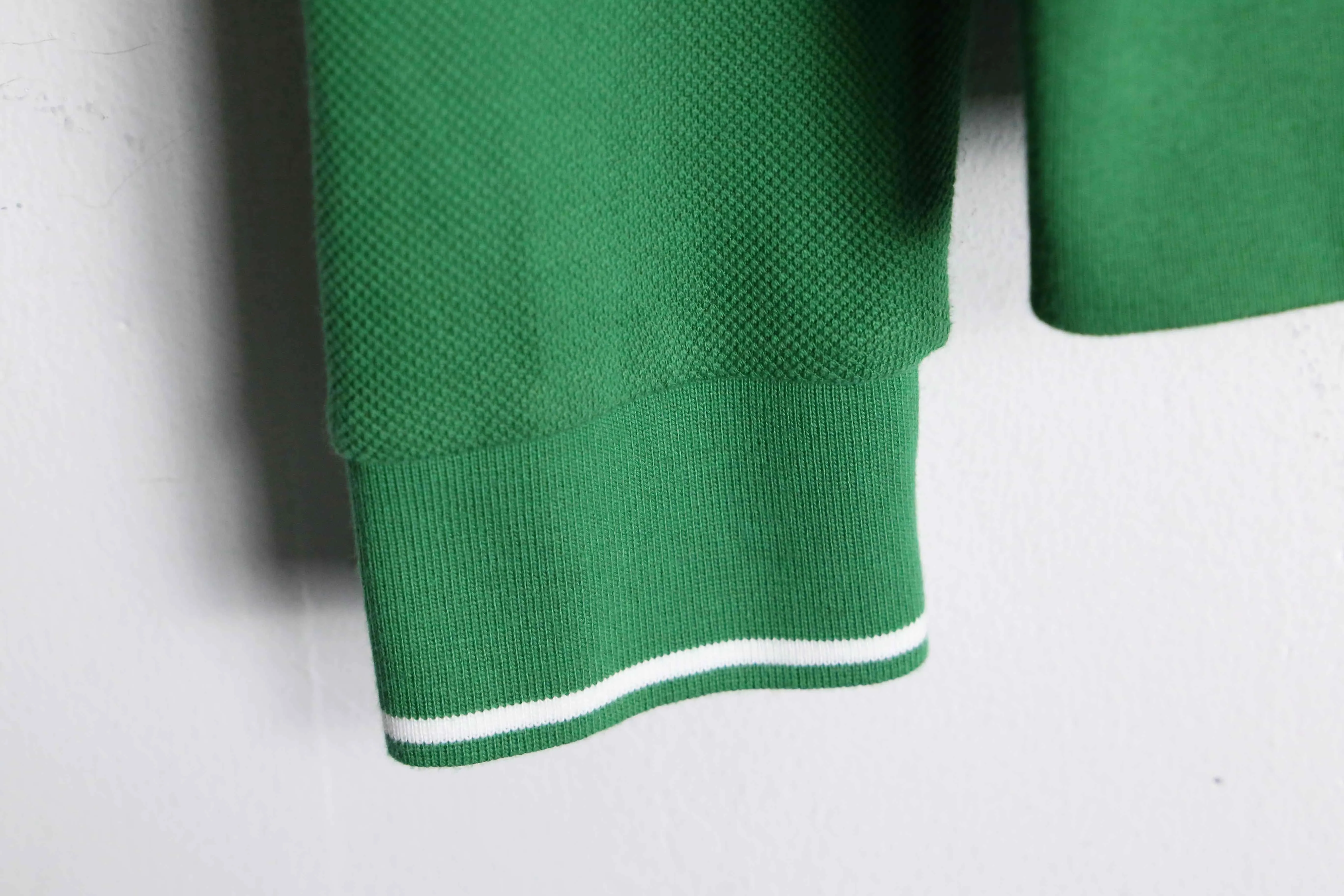 "LACOSTE" green drivers type track jacket