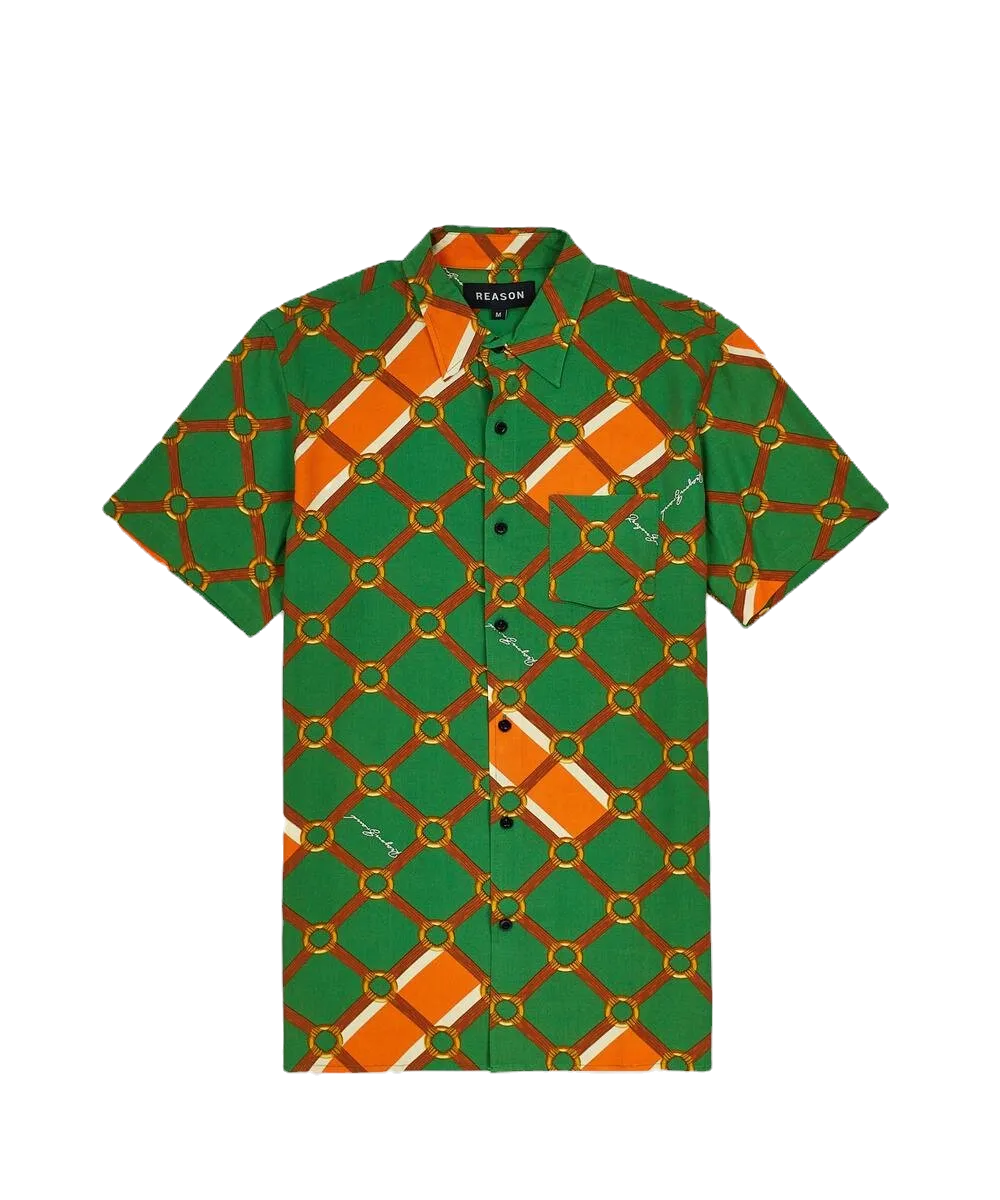 Reason Gang Green S/S Shirt