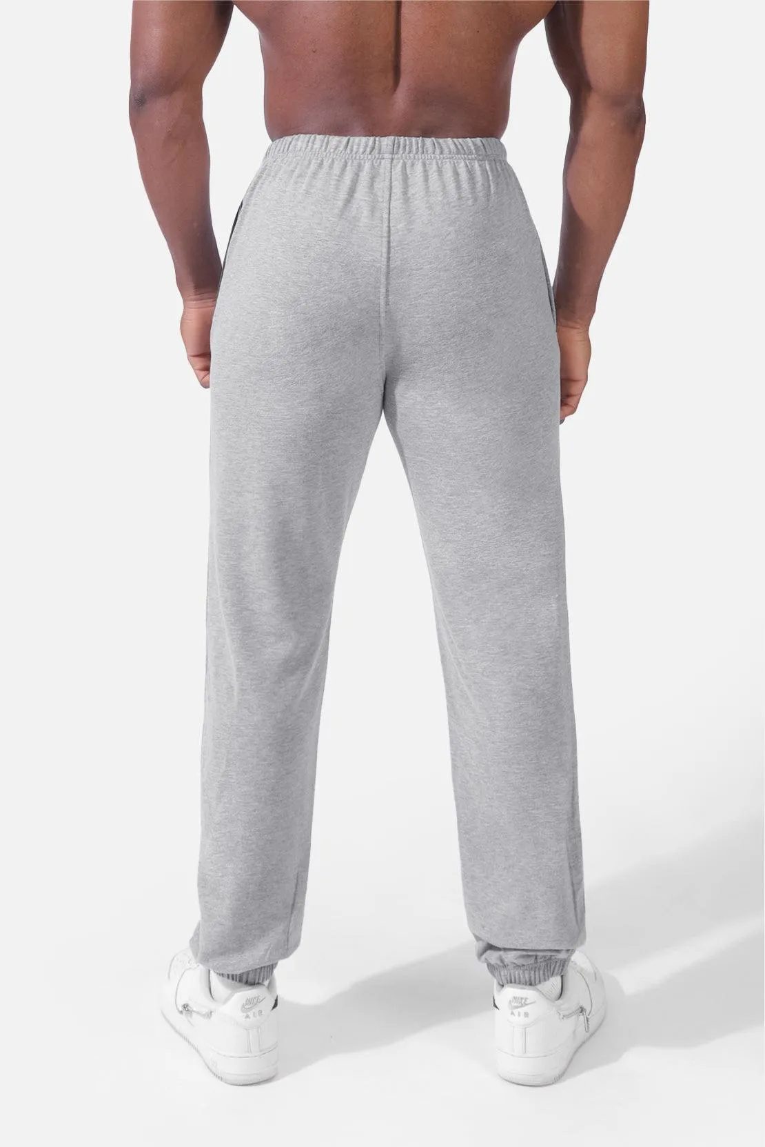 Rest Day Relaxed Fit Joggers - Light Gray