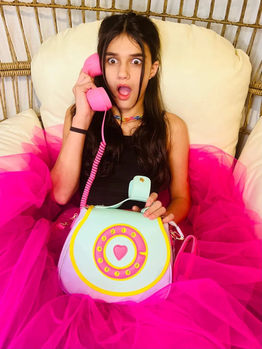 Ring Ring Handbag & Backpack with Fully Functional Phone