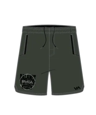 RVCA Yogger Stretch Athletic Short 17"