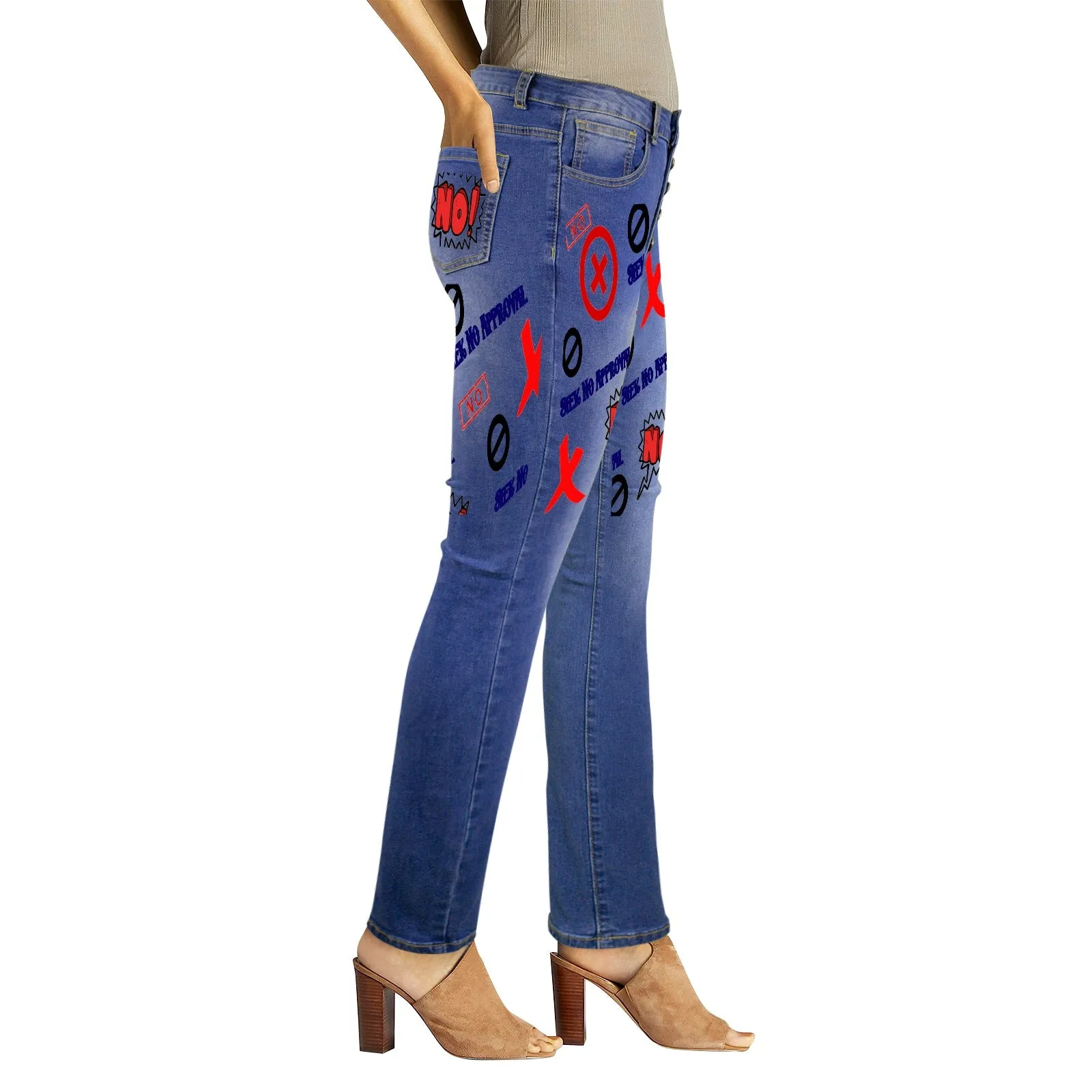 Seek No Approval Women's Jeans