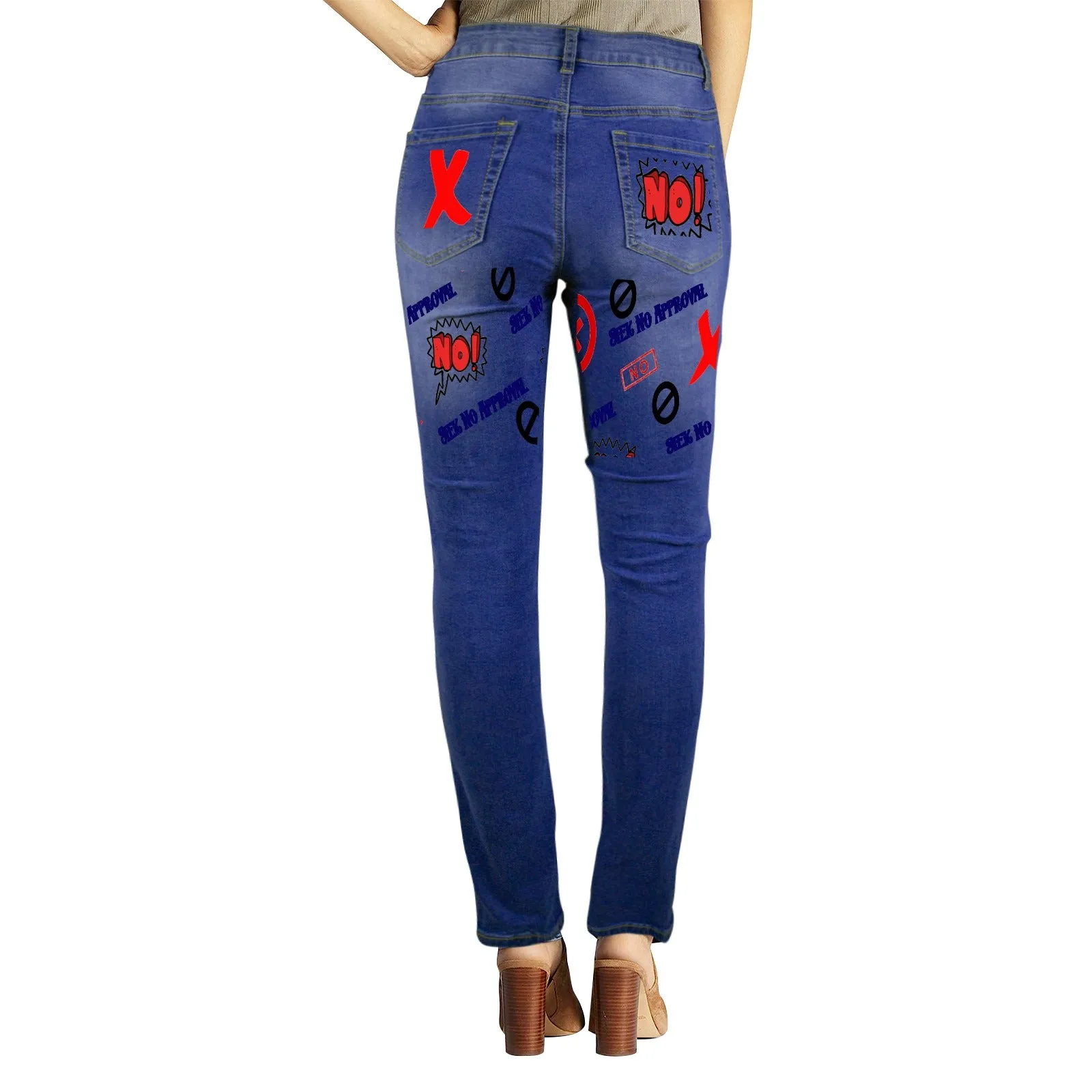 Seek No Approval Women's Jeans