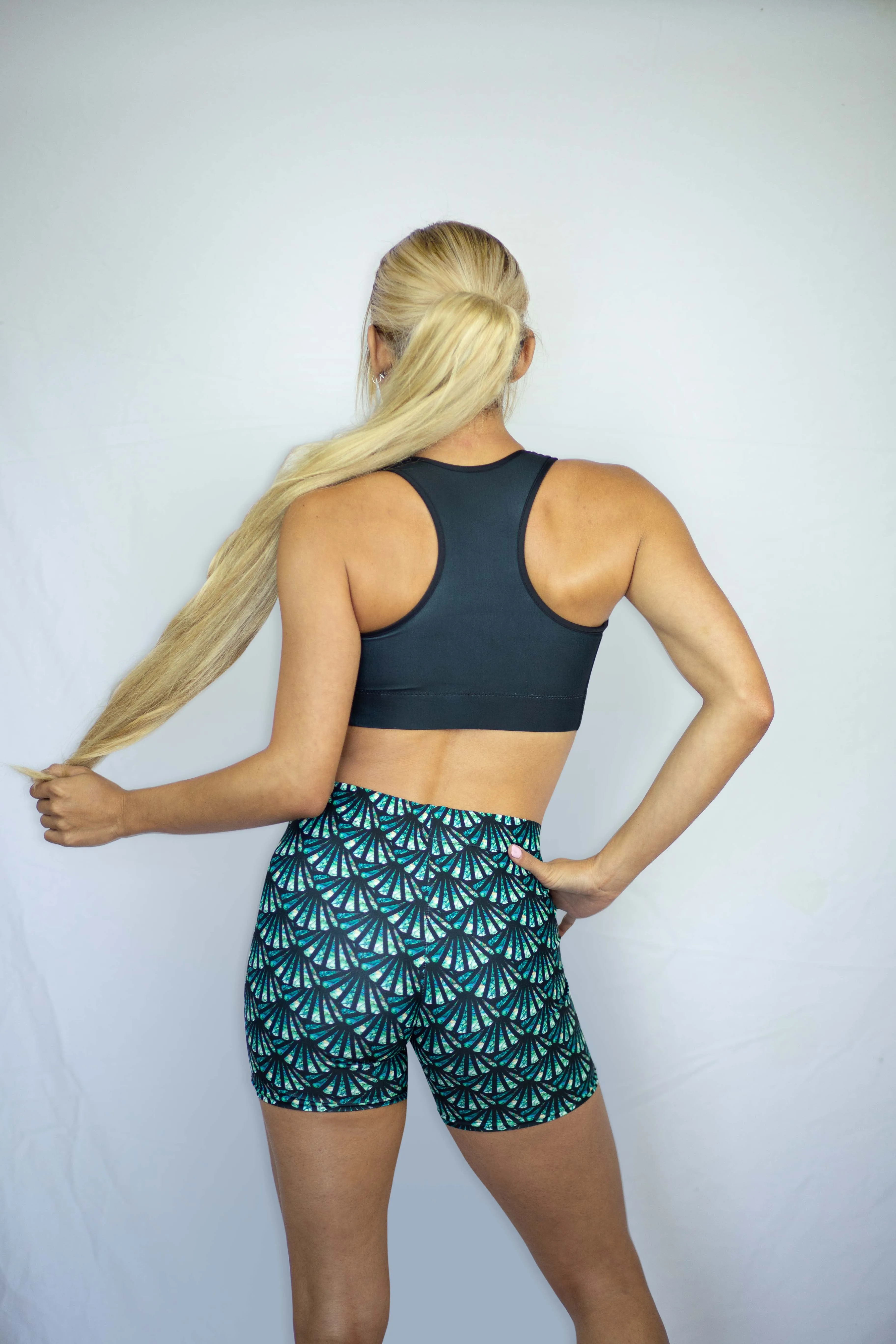 Signature CC Scale Pattern Shorts