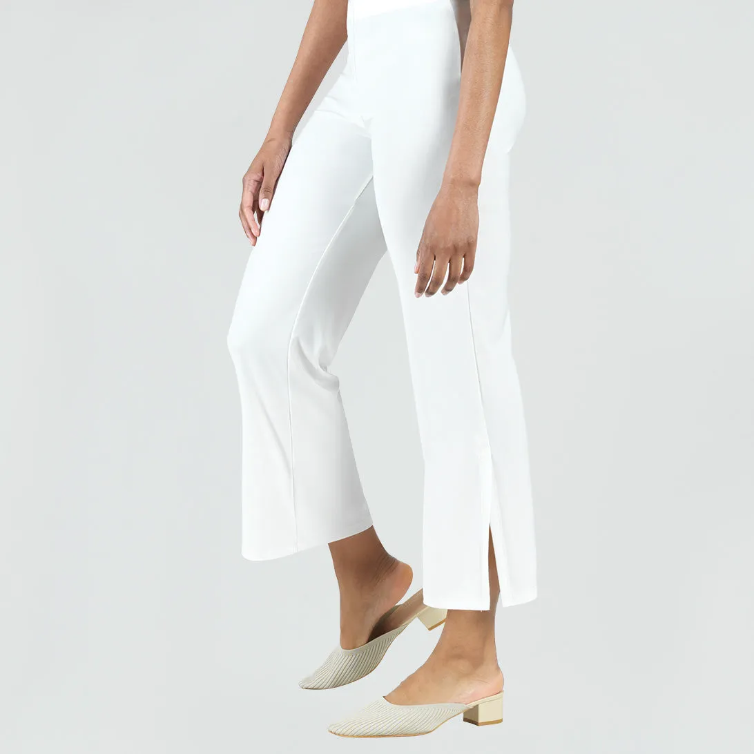 Signature Side Slit Ankle Pant - 4 Colors