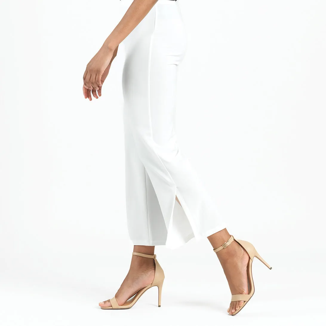 Signature Side Slit Ankle Pant - 4 Colors