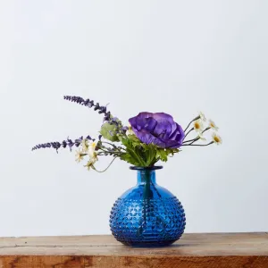 Silks in a Blue Vase