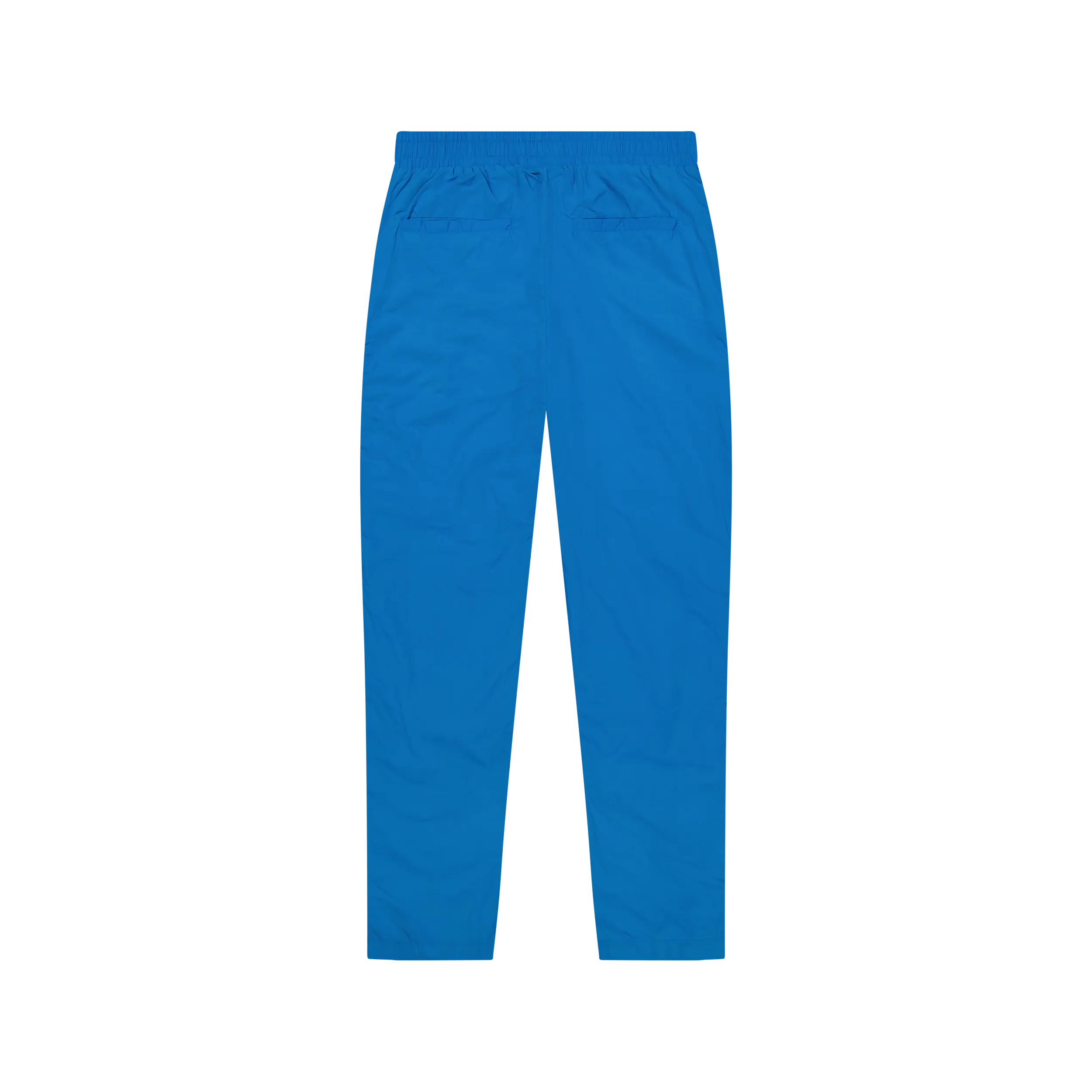 Slide Nylon Flare Zipper Pant Blue