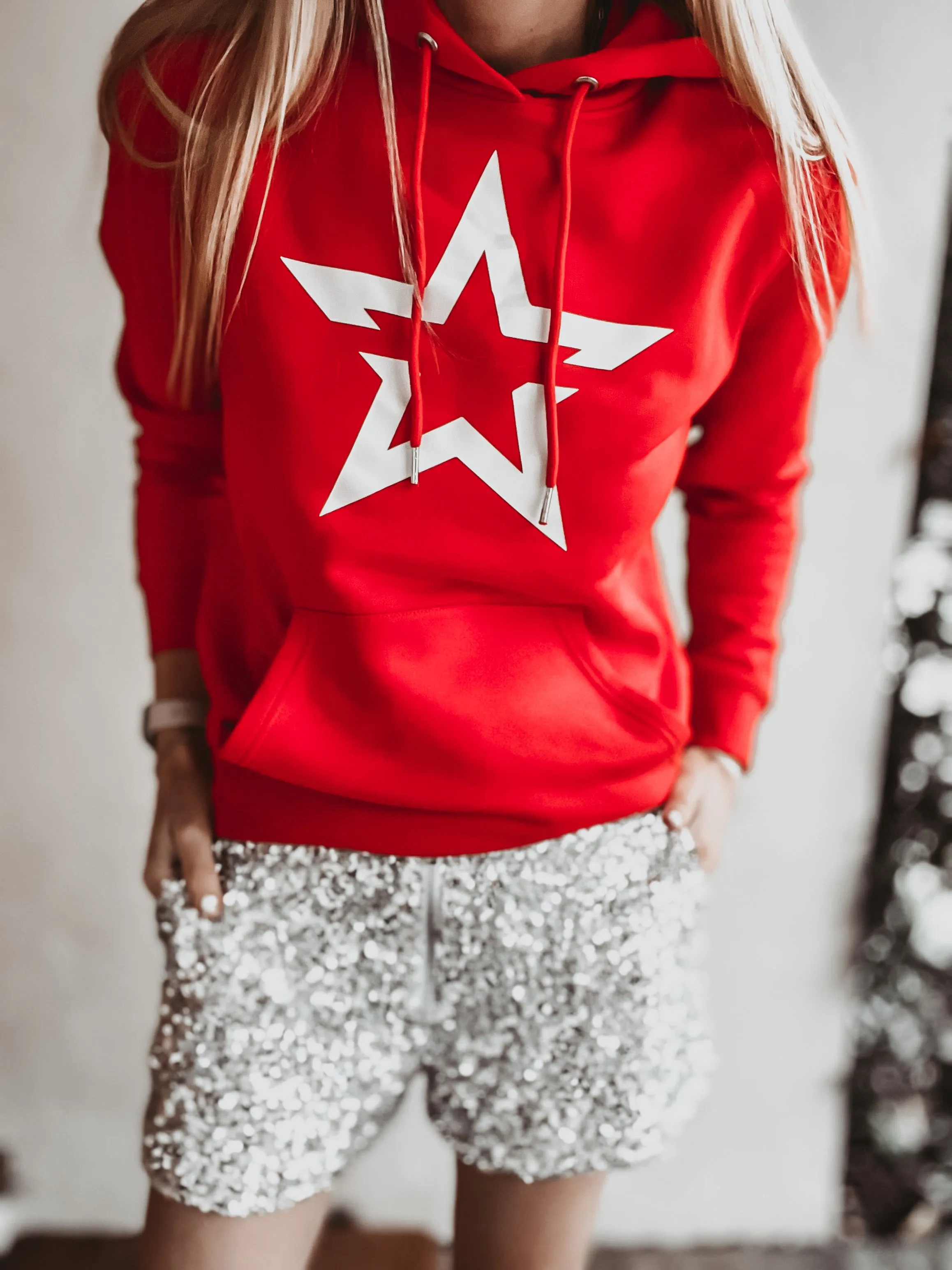 Super striking Red Star hoody