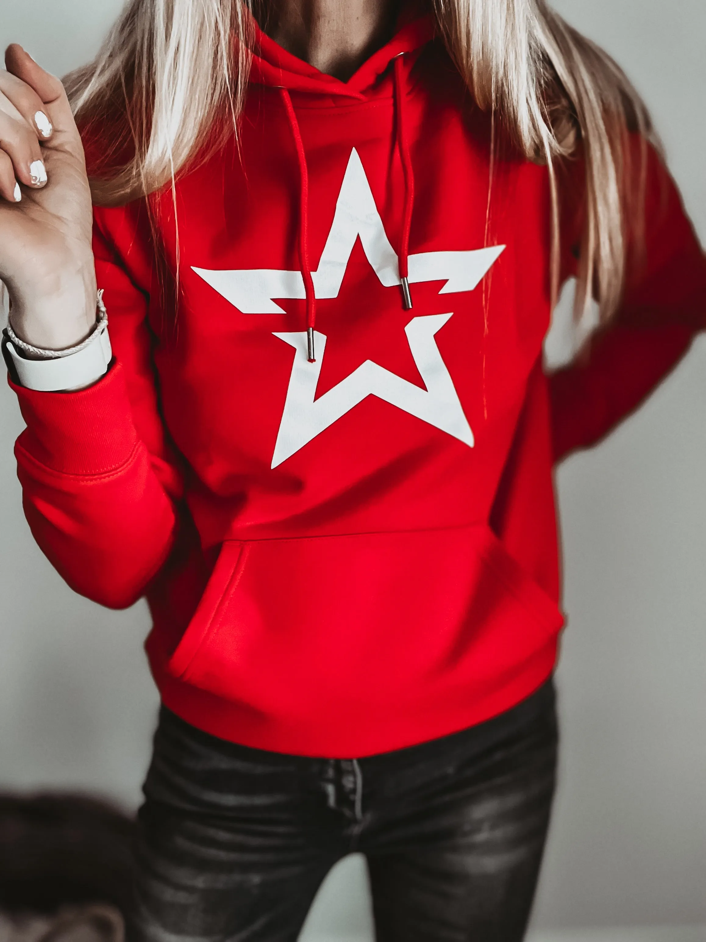 Super striking Red Star hoody