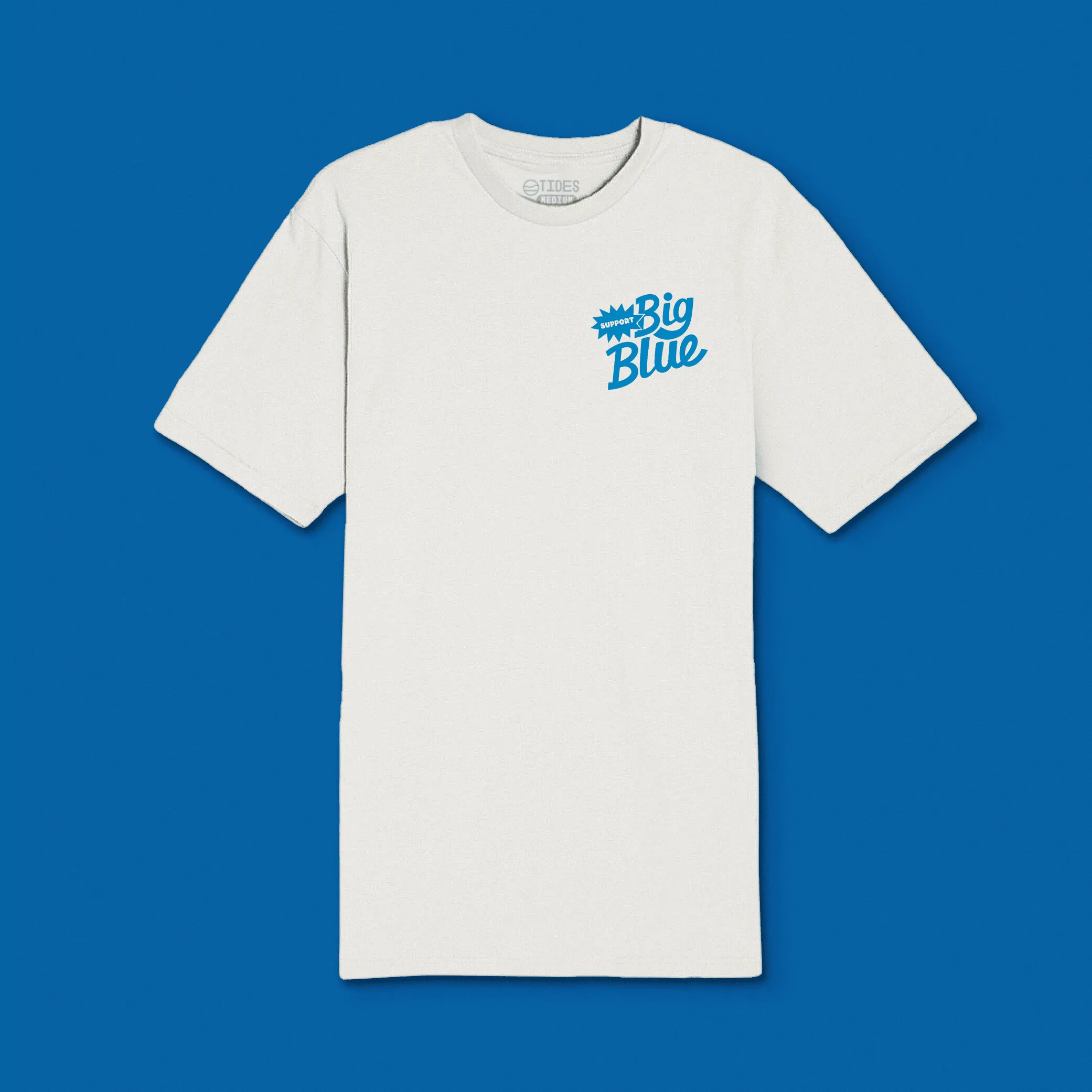 Support Big Blue Tee