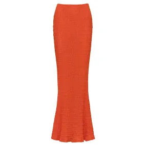 Tangerine Natalia Skirt